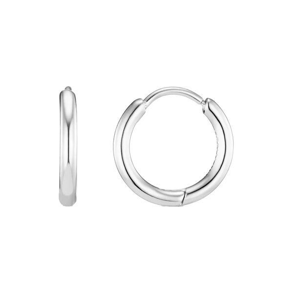 LUXE Huggie Hoop-&oslash;redobber, 925 sterling silver, Orelia