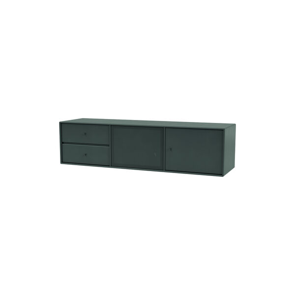 OCTAVE VI TV-benk, 163 black jade, Montana Furniture