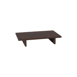 Kona lavt bord, dark stained, Ferm Living