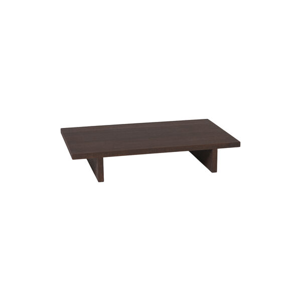 Kona lavt bord, dark stained, Ferm Living