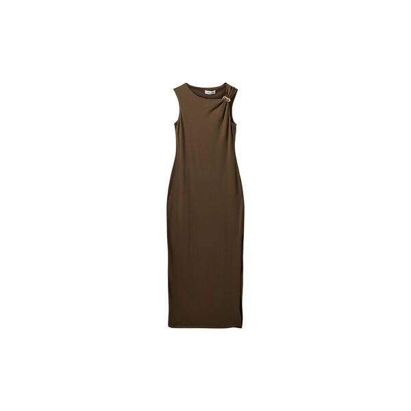 RAGNISW JERSEY MAXI DRESS, 3097 olive brown, Sofie Schnoor
