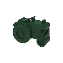 Traktor matboks, m&oslash;rk gr&oslash;nn, Blafre