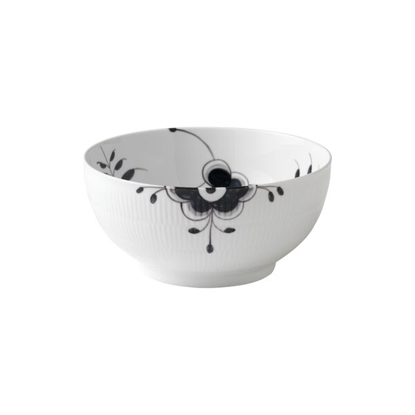 Sort Mega Riflet skål 310 cl, Royal Copenhagen