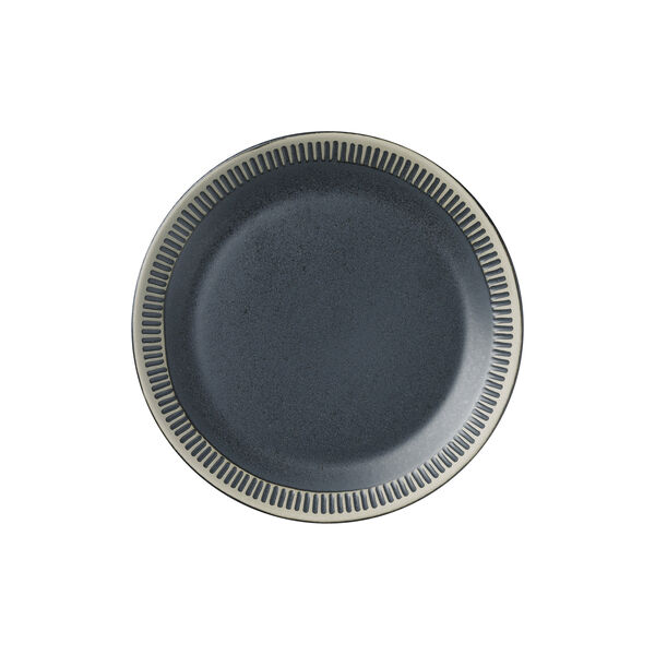 Colorit asjett &Oslash; 19 cm, grey, Knabstrup Keramik