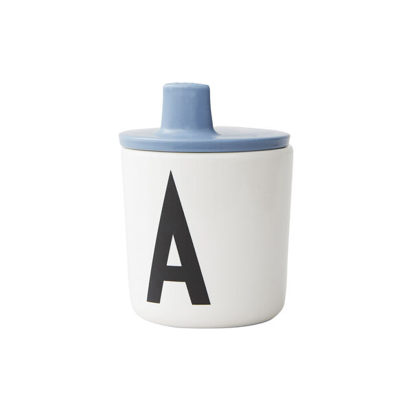 Drikketut til kopp, blå, Design Letters