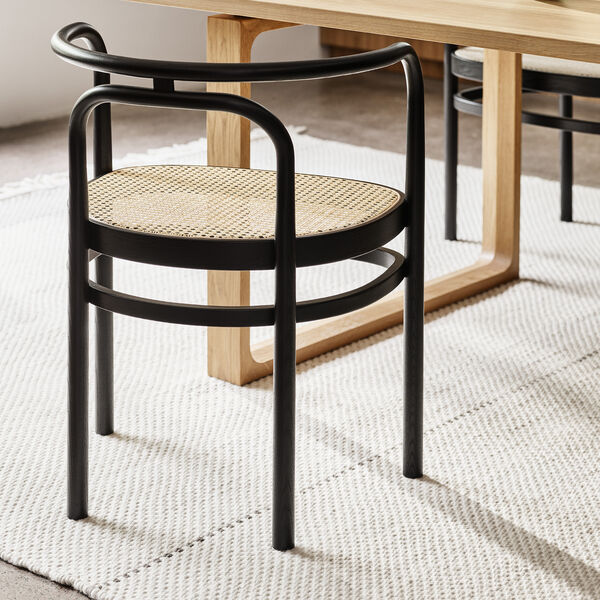 PK15&trade; stol, black ash, Fritz Hansen