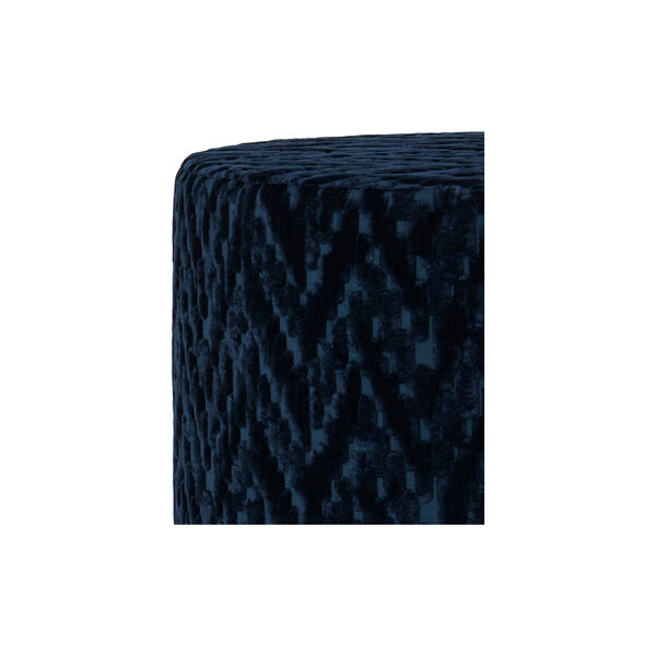 FOSSILE Cylinder puff 40X30, blue, Missoni Home