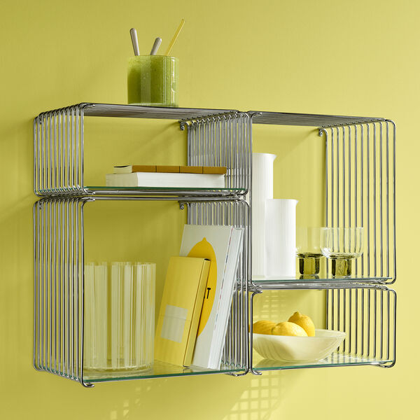 Panton Wire Half Height, 43 chrome, Montana Furniture