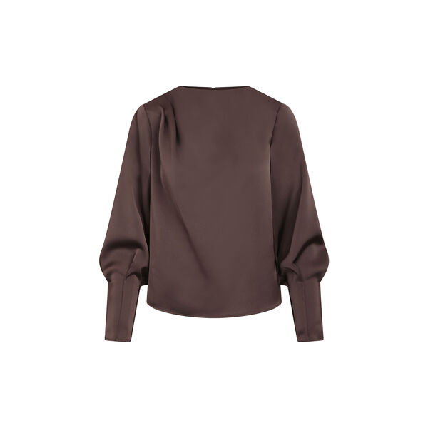 Kirstine Blouse, black coffee, Urban Pioneers