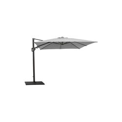 Hyde Luxe tilt parasoll, grey, Cane-line