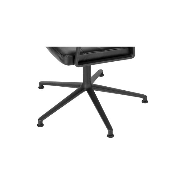 VIPP453 Swivel+ Chair with Gliders, black/black VIPP453 Swivel+ Chair with Gliders, black/black, Vipp