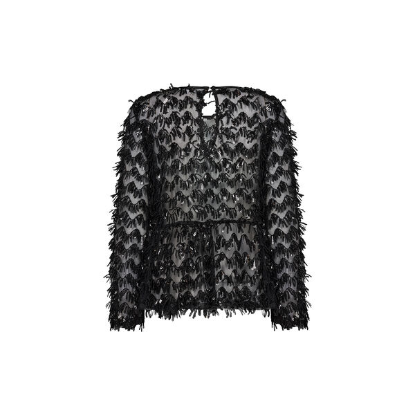 LR-UNION 2 | Black | Bluse, Levet&eacute; Room