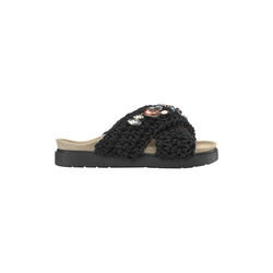 Woven stones sandaler, black, Inuikii