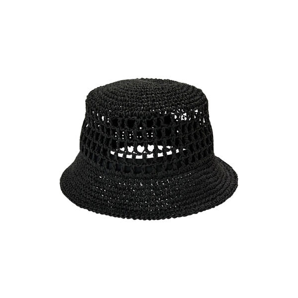 RAFFIA&nbsp;Hatt, black, Bella Ballou