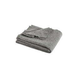 Mono pledd, stål grå, HAY