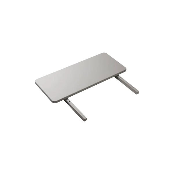 C64 Shaker illeggsplate, silk grey, FDB Møbler