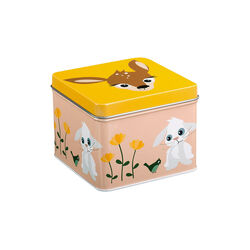 Metallboks - R&aring;dyr og kanin, Blafre