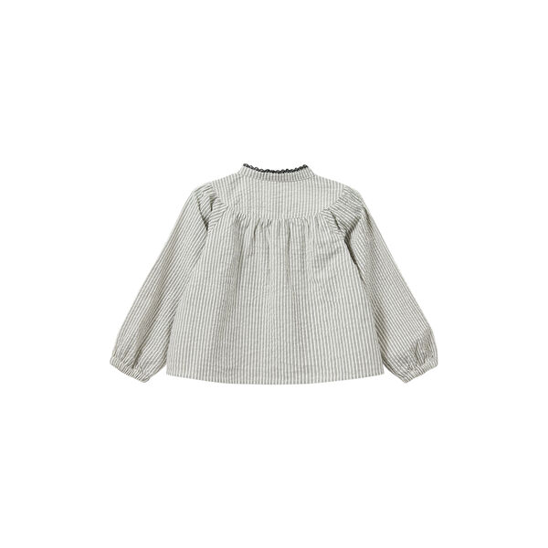 DelvaSk Shirt, black thin stripe, Sofie Schnoor