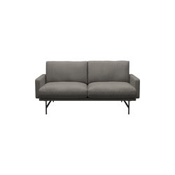 Lissoni™ PL112S 2 pers. sofa, Fiord 351/brown bronze Lissoni™ PL112S 2 pers. sofa, Fiord 351/brown bronze, Fritz Hansen