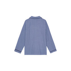 Salzburg pyjamas, navy/light blue strips/navy piping, Ambassador 1867