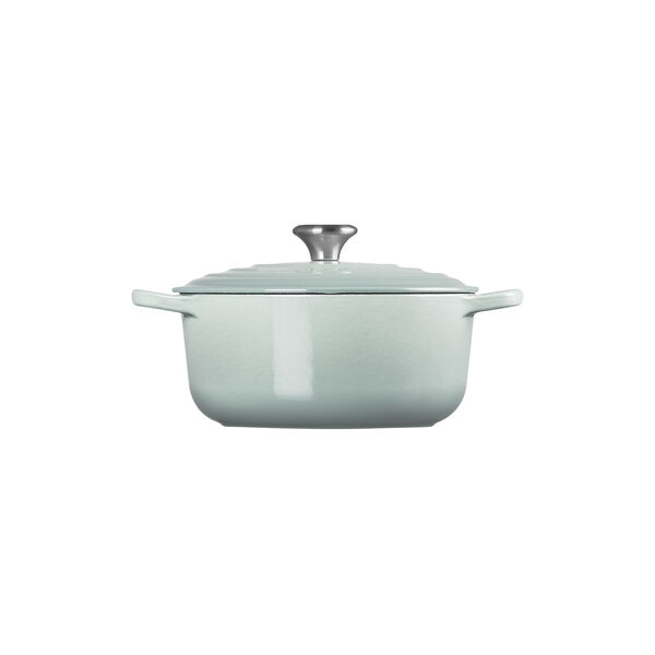 Signature st&oslash;pejern rund gryte &Oslash; 20 cm, havsalt, Le Creuset