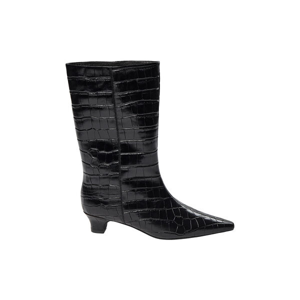 Hellasw Croco Boot, black, Sofie Schnoor