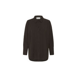 VittaMW Shirt, espresso w. stripe, My Essential Wardrobe