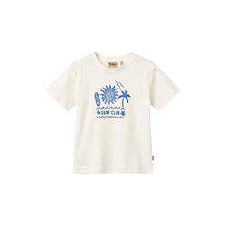 T-shirt S/S Vildfred, ivory, Wheat
