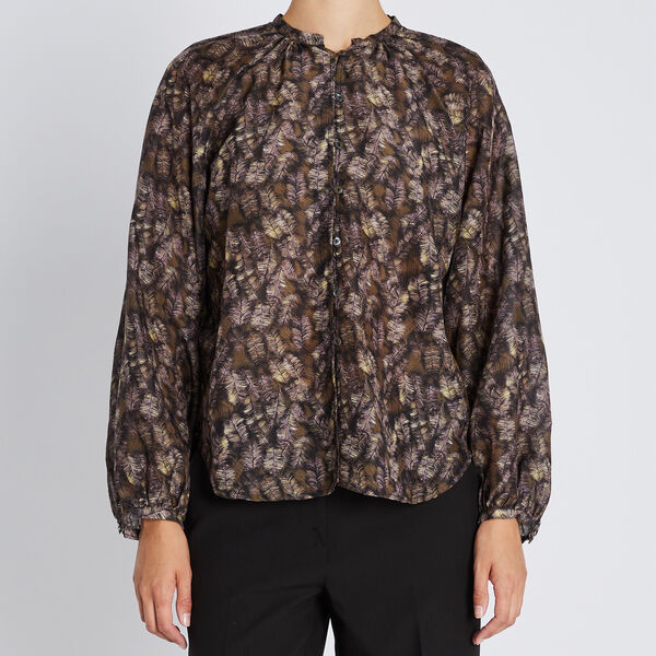 620 Meilan shirt, feather, Heartmade