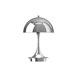 Panthella 160 Portable Table Lamp, high lustre chrome plated Panthella 160 Portable Table Lamp, high lustre chrome plated, Louis Poulsen