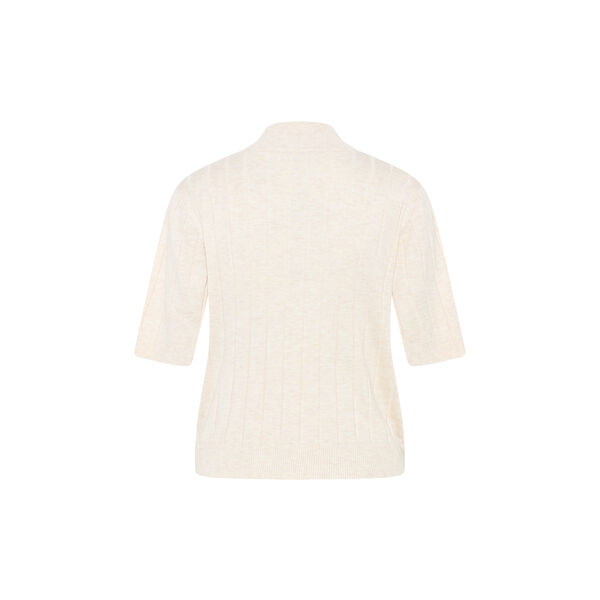 AnemoneBBGlady strikk, white cream melange, Bruuns Bazaar