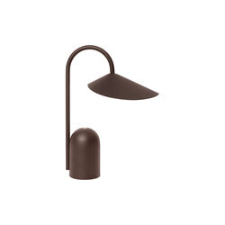 Arum Portable Lampe, dark chocolate, Ferm Living