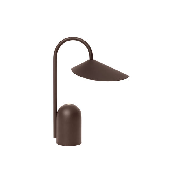 Arum Portable Lampe, dark chocolate, Ferm Living