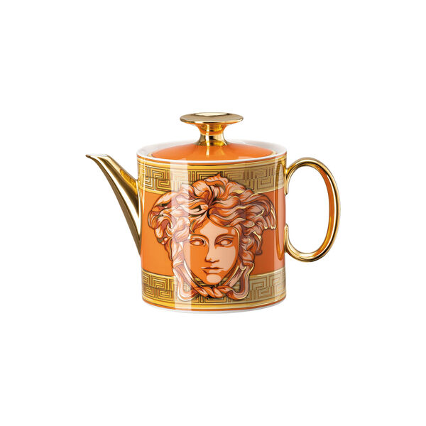 Tea Pot 3, orange coin, Rosenthal x Versace