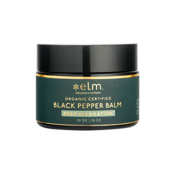 Black Pepper Balm - massasjebalm, Elm Organics