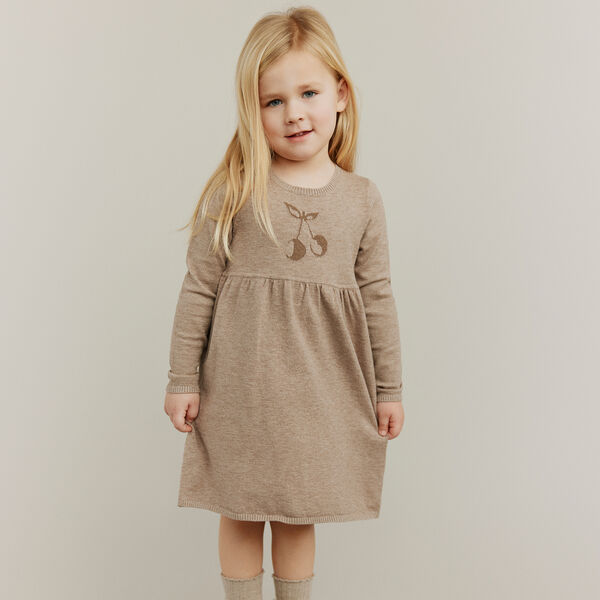 DagnySB Dress, brown melange, Sofie Schnoor