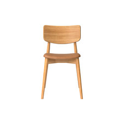 Chiara Dining Chair, Davos 2758 Brandy/naturolieret eg, Bruunmunch Furniture