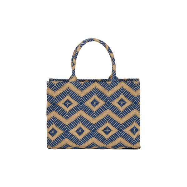 La Rambla Big Tote, greek blue, Luna Moon