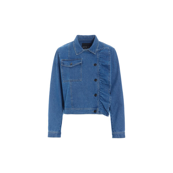 Hayato short jacket, blue denim, BITTE KAI RAND