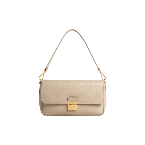COCCINELLE C-ME LOCK, sandshell, Coccinelle