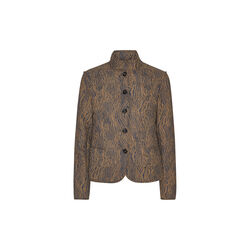 Short Quilted Jacket, beige dotted, Ilse Jacobsen Hornb&aelig;k