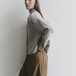 LR-SANNIE 1 Jacket, plaza taupe melange, Levet&eacute; Room