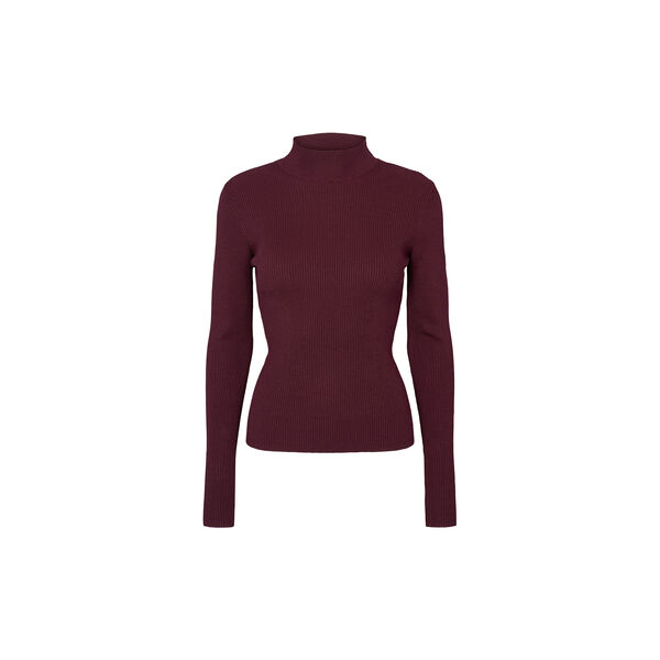 7493RDFCassia knit, merlot, RUE de FEMME