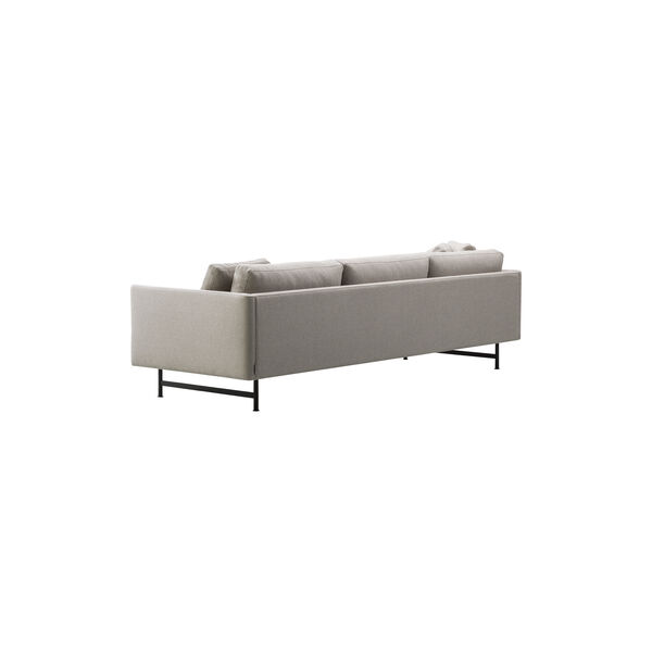 Calmo 3-seter sofa, beige/svart, Fredericia Furniture