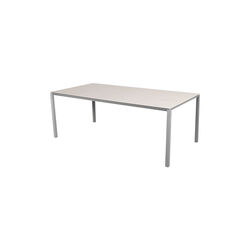 Pure bordplate 200x100 cm, toscana sand/keramikk, Cane-line