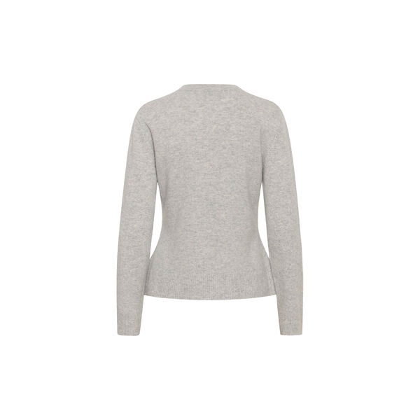 KBEtta Cardigan, light grey melange, Karen by Simonsen