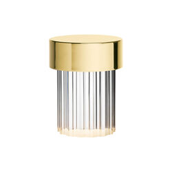 LAST ORDER FLUTED, polished brass, Flos