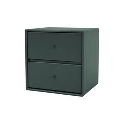 DRIFT skuffemodul, 163 black jade, Montana Furniture