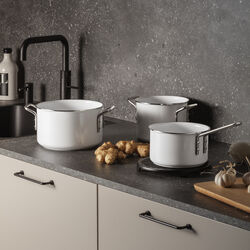 White Line kasserolle med Slip-Let&reg;-belegg 1,8 L, Eva Trio