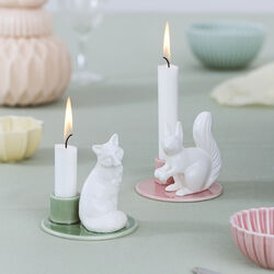 Sweet Stories Large Squirrel lysestake, blush, Dottir Nordic Design